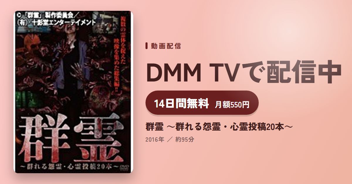 群霊 ~群れる怨霊・心霊投稿20本~のアイキャッチ