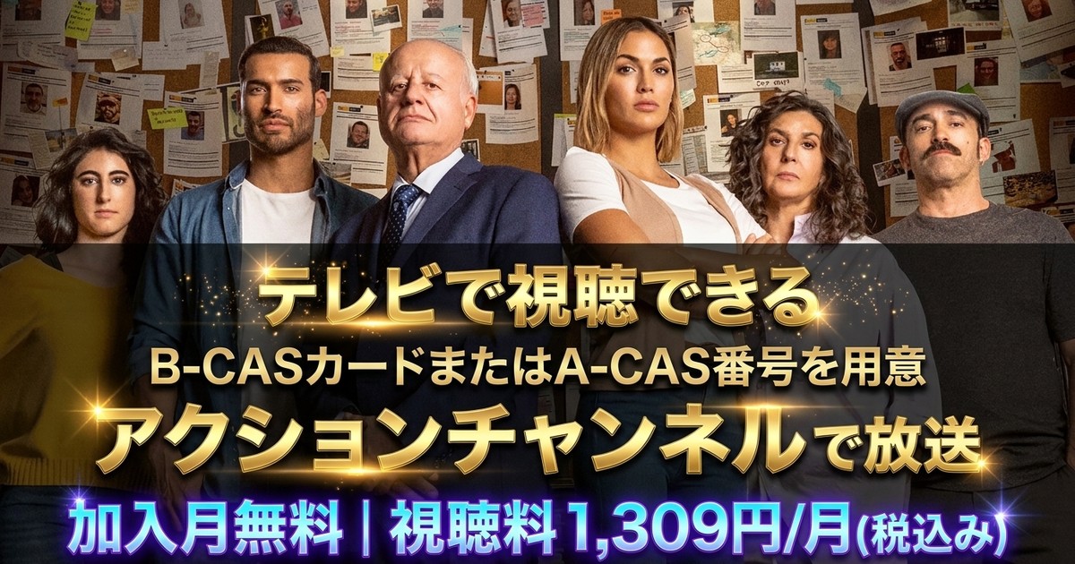 マドリード失踪人捜査課テレビ放送・見逃し配信視聴方法
