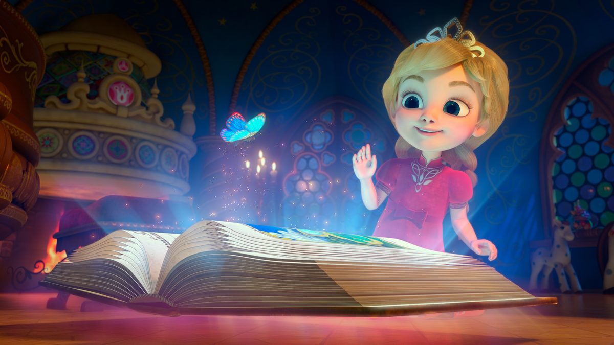プリンセスとドラゴンの魔法の本